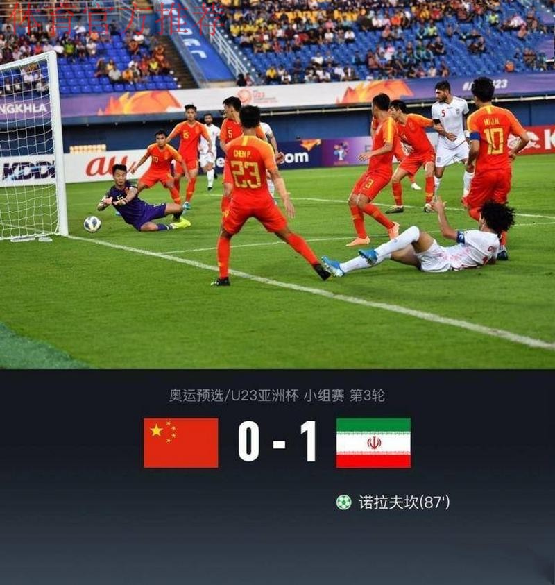 中国国奥队2：3负于伊朗国奥队 无缘里约奥运会构